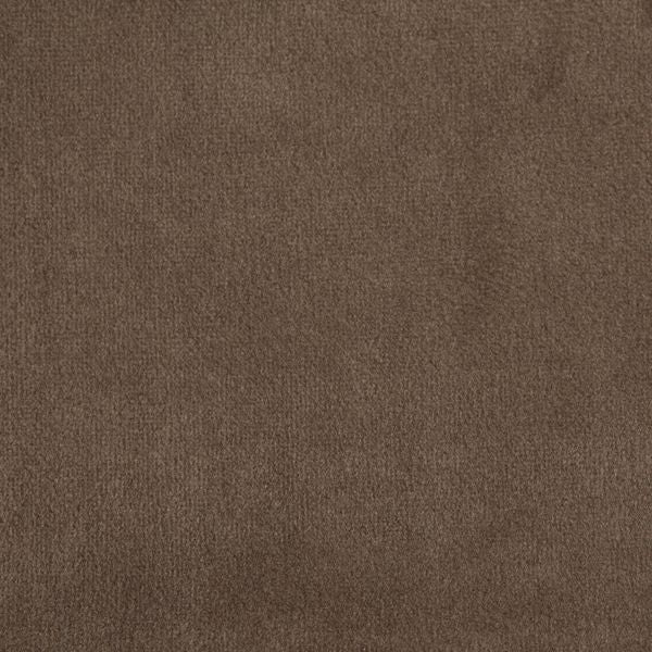 Canapé d'angle convertible velours taupe - Angle gauche Figari