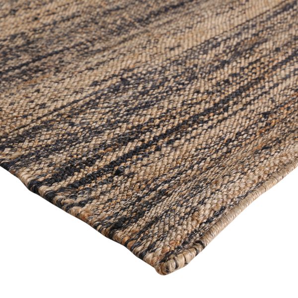 Tapis en chanvre naturel 120 x 170 cm Stripes