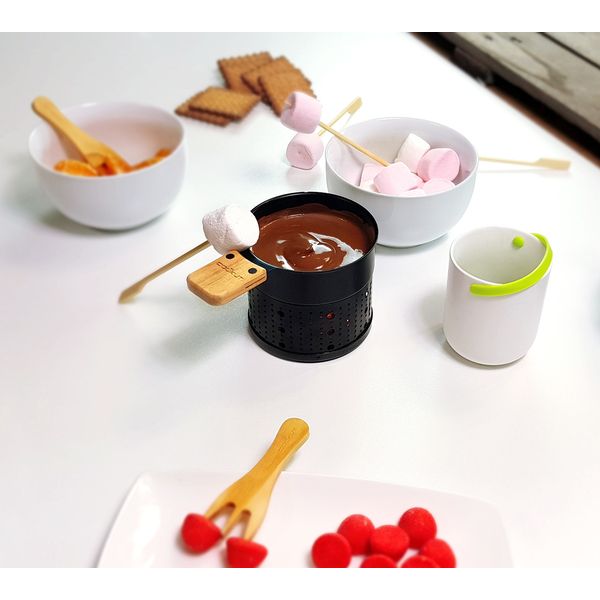 Fondue au chocolat à la bougie pour 2 Cookut