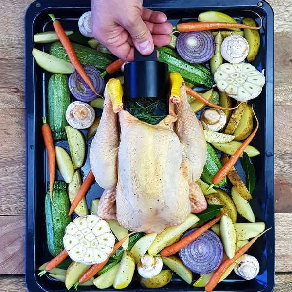 Infuseur à poulet noir Cookut