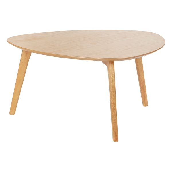 Table basse en chêne naturel 80cm Bloom