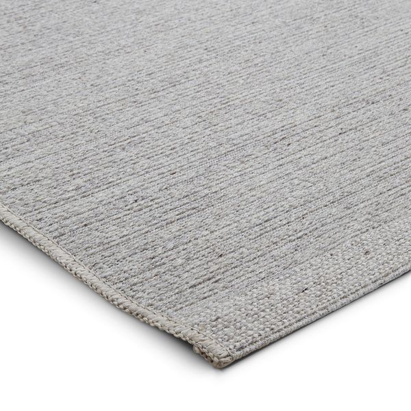 Tapis polypropylène gris clair 160 x 230 cm Soft