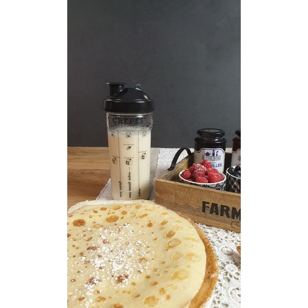 Shaker crêpe vegan Cookut