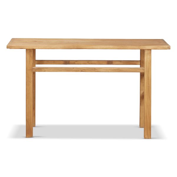 Console bois d'orme naturel 130cm Brum