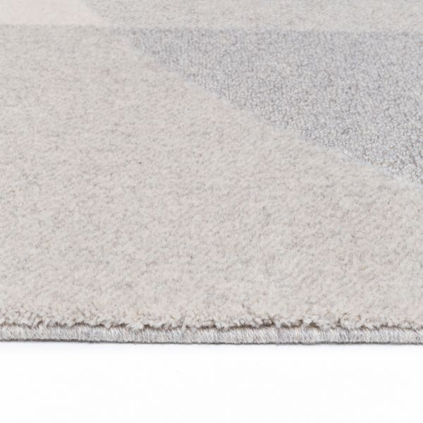 Tapis Circle gris clair 160x230 cm