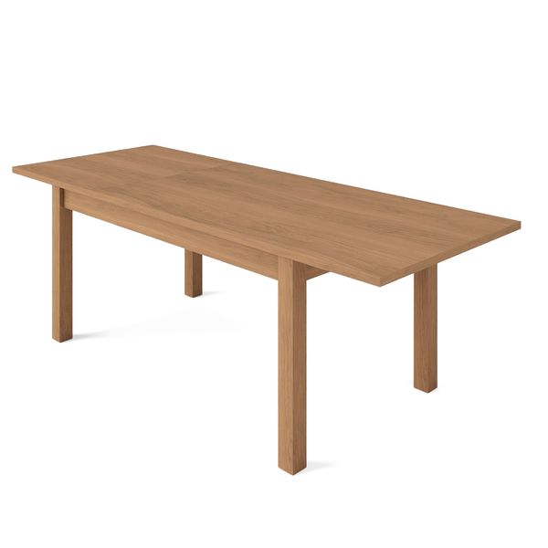 Table repas 160cm avec allonge chêne Como