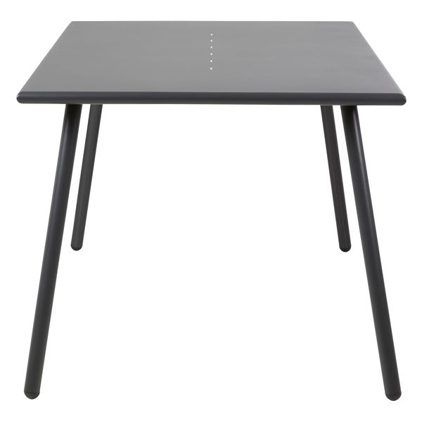 Table de jardin métal anthracite ROMA