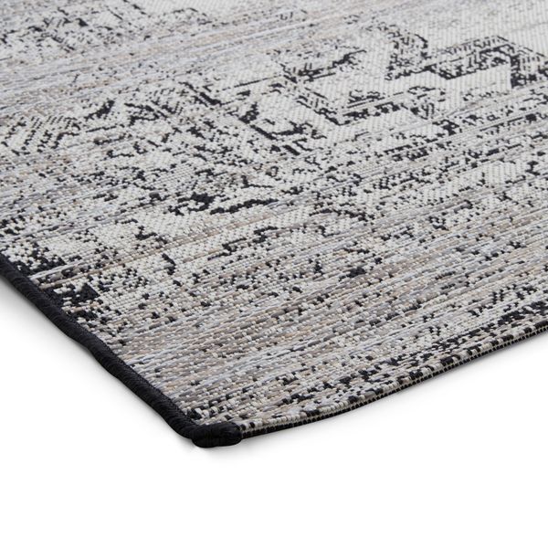 Tapis polypropylène noir 160 x 230 cm Pacha