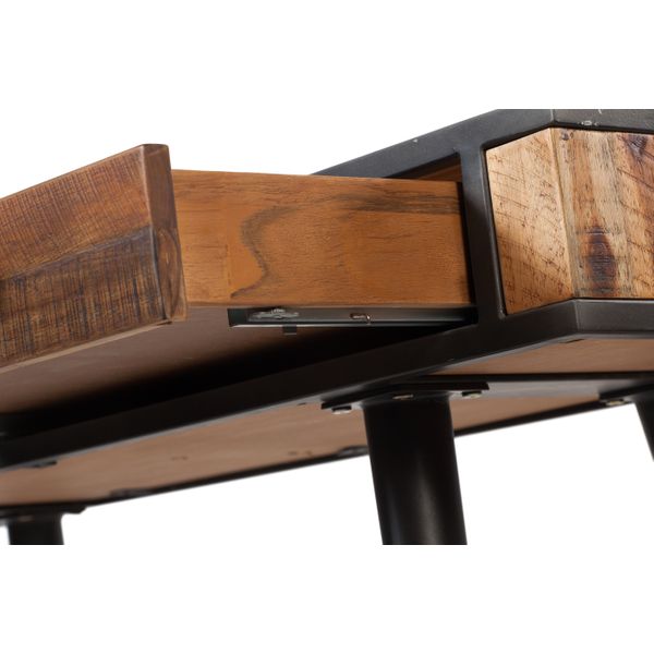 Console bois et métal 130 cm Cusco