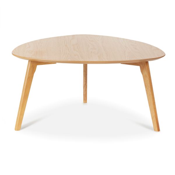 Table basse en chêne naturel 80cm Bloom