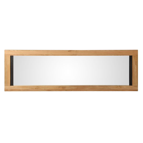 Miroir rectangulaire chêne 190 x 60 cm Manhattan