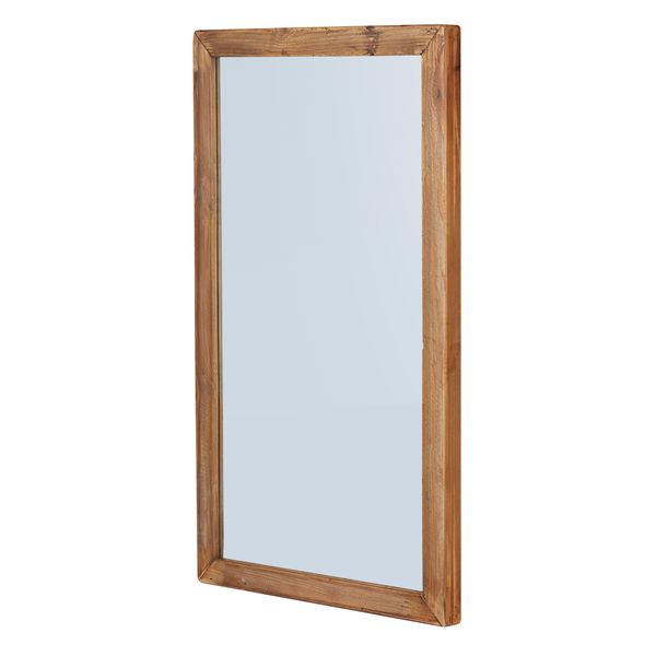 Miroir en pin recyclé 100 cm Nebraska