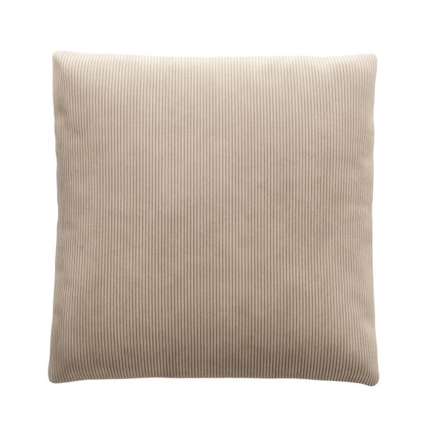 Coussin Jumbo Pillow velours côtelé sable 100x100 Vetsak