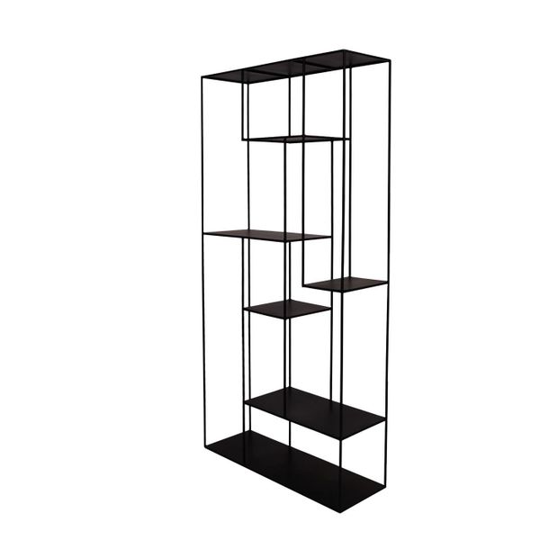 Etagère en métal H180 cm 8 niches Expo