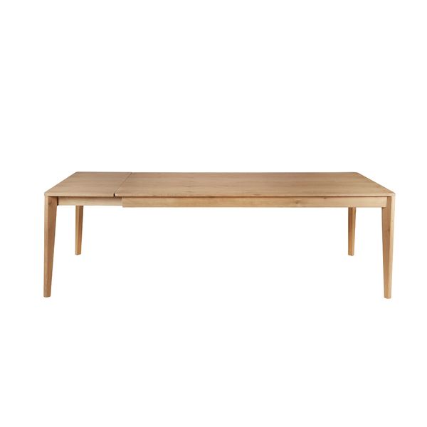 Table repas bois 200 cm + allonge de 50 cm ALLURE