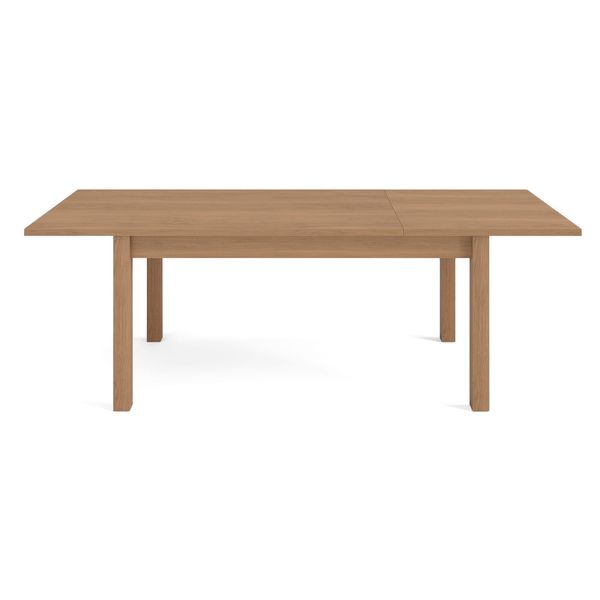 Table repas 160cm avec allonge chêne Como