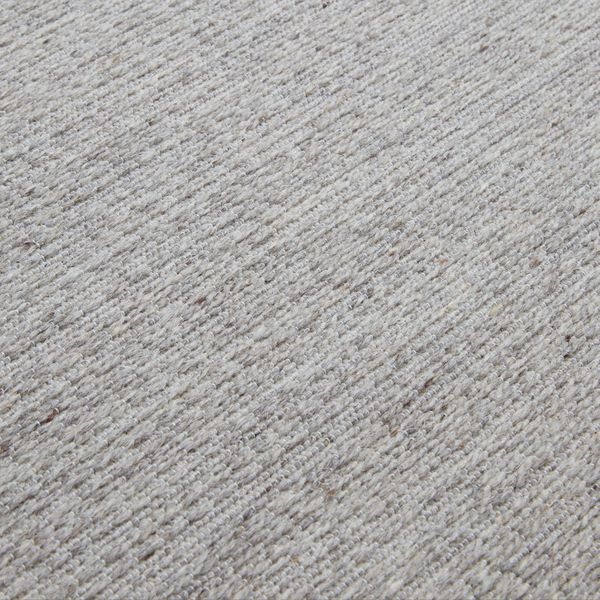 Tapis polypropylène gris clair 160 x 230 cm Soft