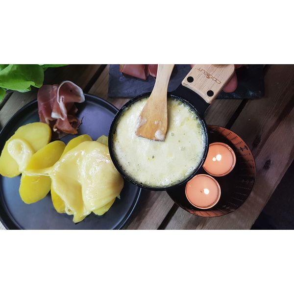 Raclette à la bougie pour 4 personnes Cookut