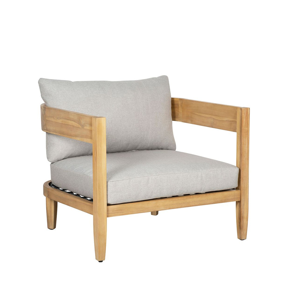 Fauteuil outdoor en acacia BORNEO