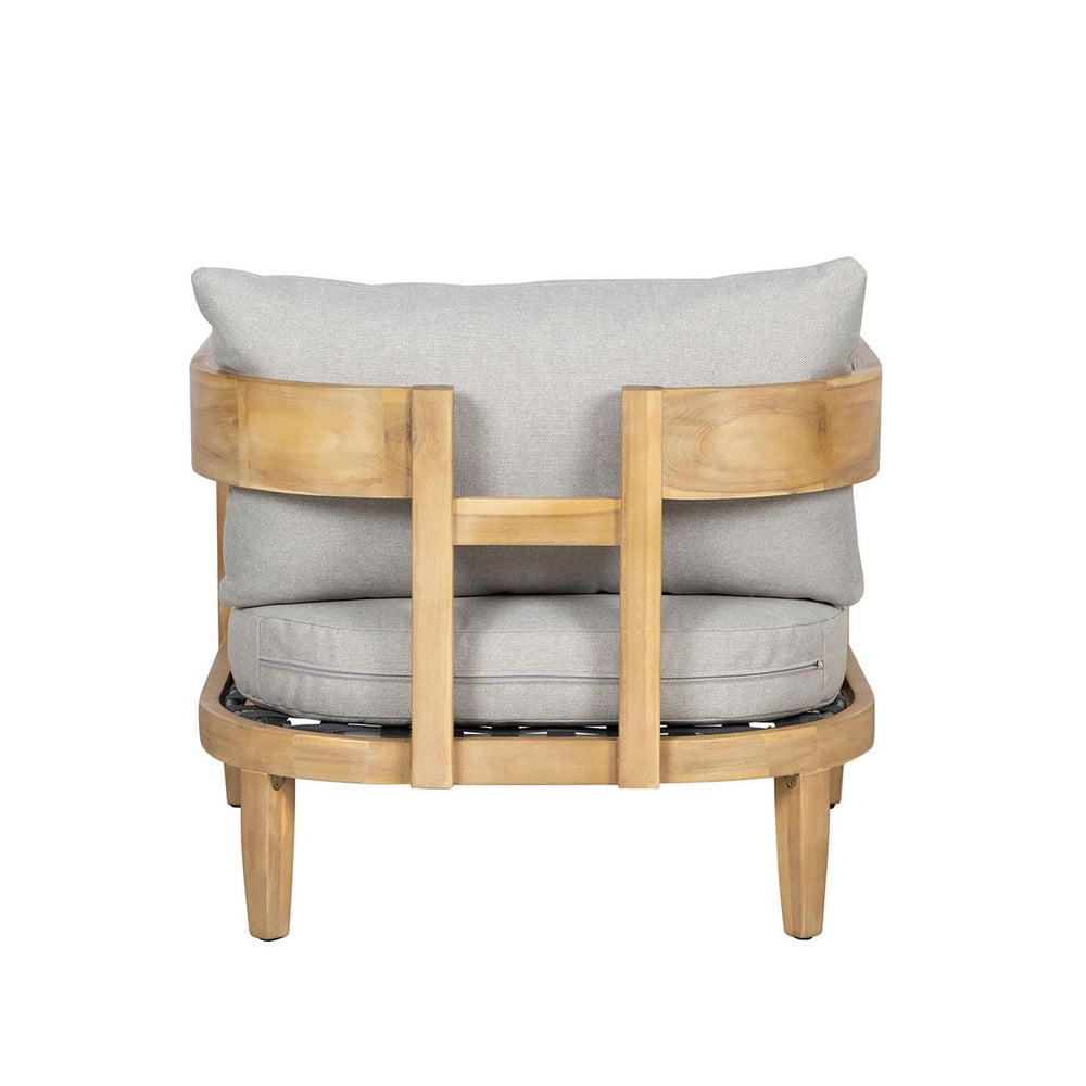 Fauteuil outdoor en acacia BORNEO