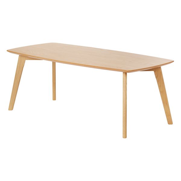 Table basse en chêne naturel 110cm Bloom