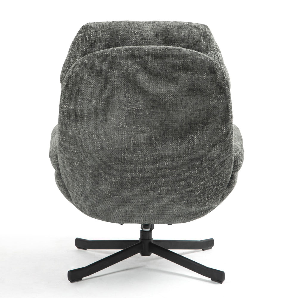 Fauteuil inclinable pivotant gris