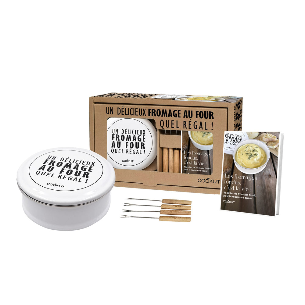 Coffret cadeau cuiseur fromage au four Cookut