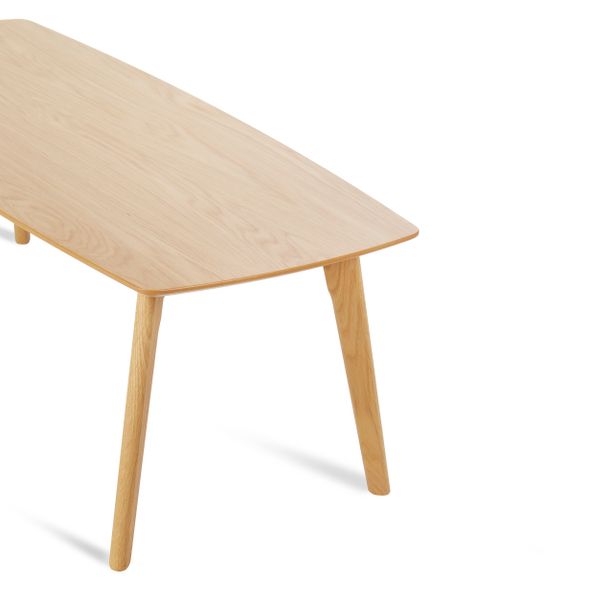 Table basse en chêne naturel 110cm Bloom