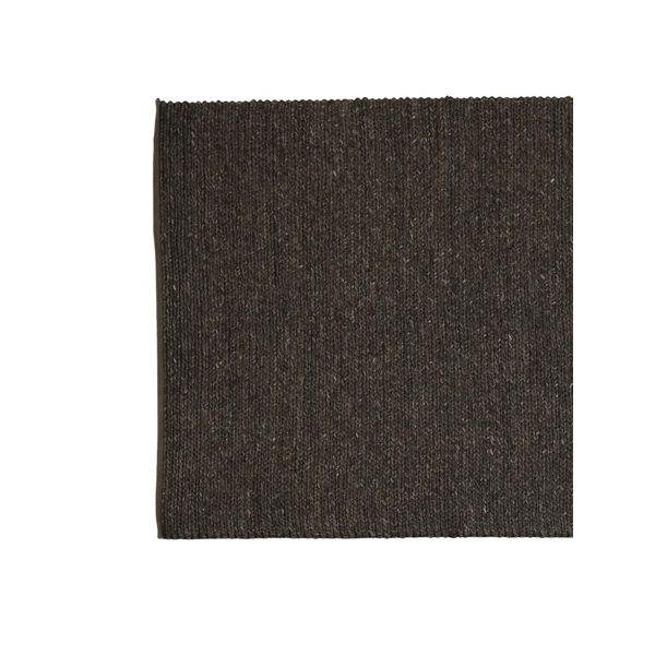 Tapis en laine gris chiné 170 x 120 cm Pava