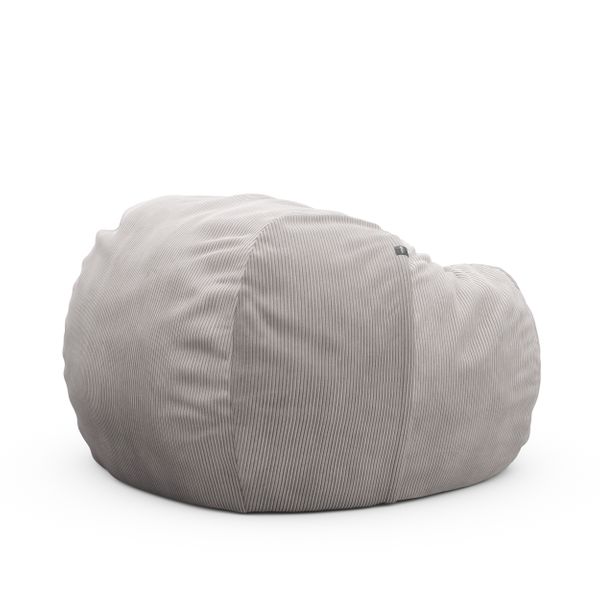 Pouf indoor 110x70cm en velours côtelé