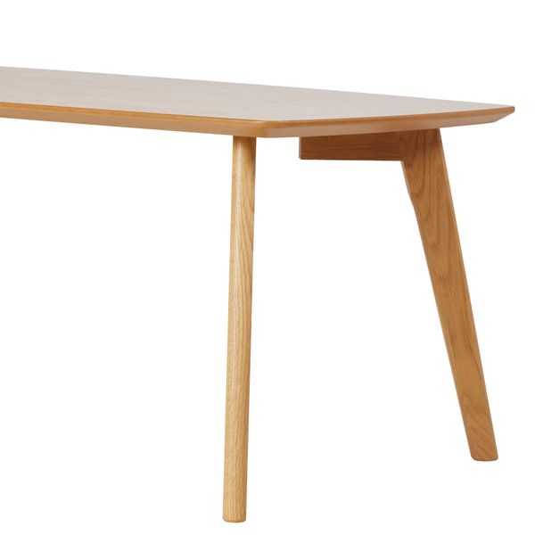 Table basse en chêne naturel 110cm Bloom