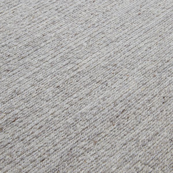 Tapis polypropylène gris clair 160 x 230 cm Soft