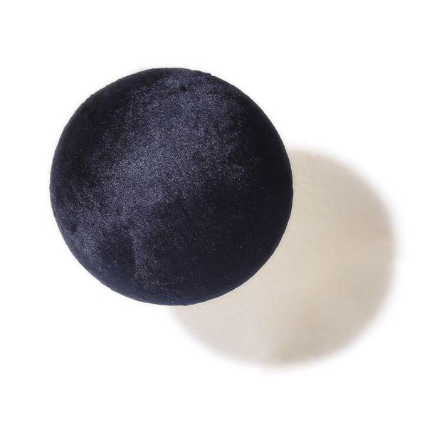 Patère en velours bleu foncé taille L Velvet