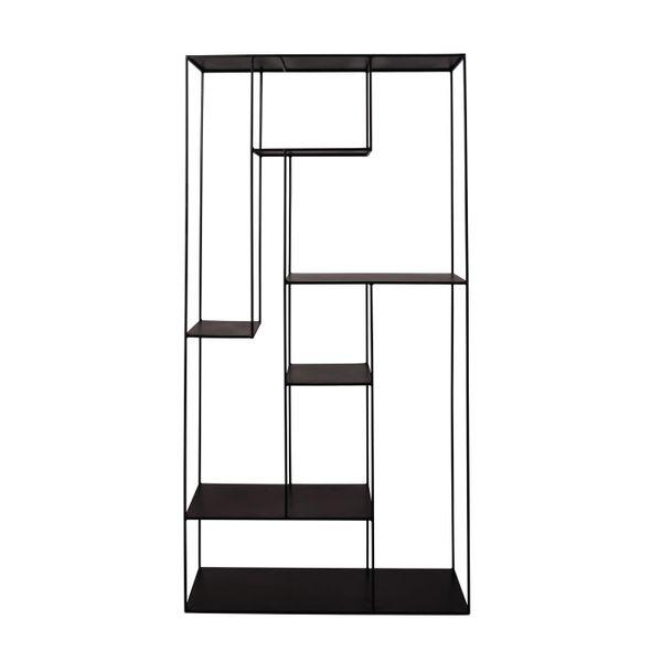 Etagère en métal H180 cm 8 niches Expo