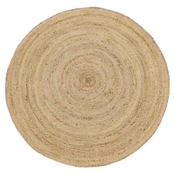 Tapis chanvre naturel Ø 120 cm rond Mingo