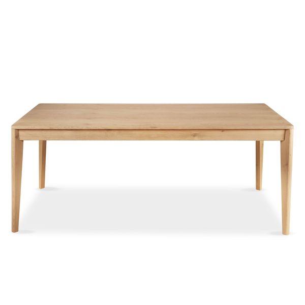 Table repas bois 200 cm + allonge de 50 cm ALLURE