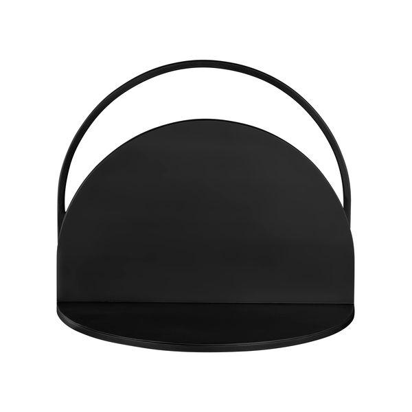 Étagère murale métal noir 60 cm GRAYSON