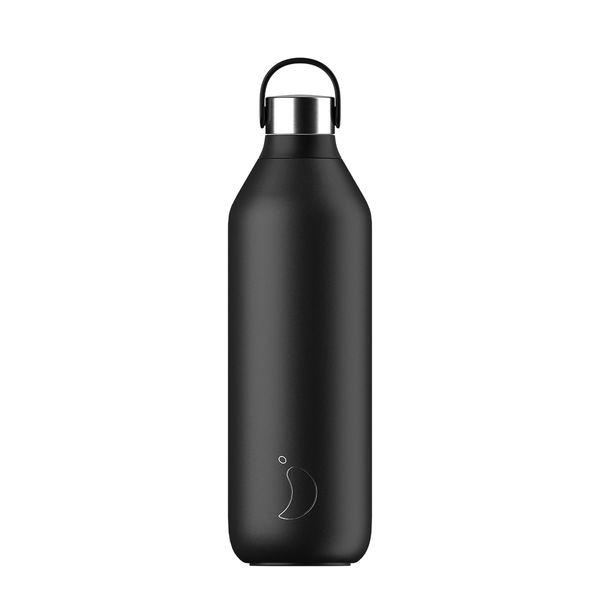 Gourde Series 2 1000ml Bottle Abyss Black Chilly's