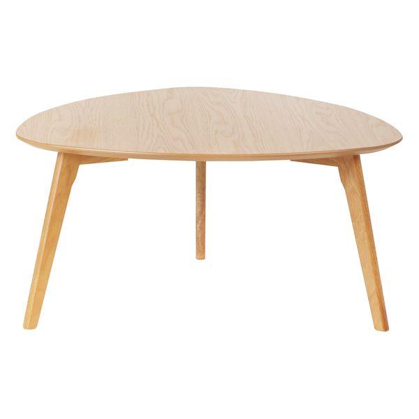 Table basse en chêne naturel 80cm Bloom