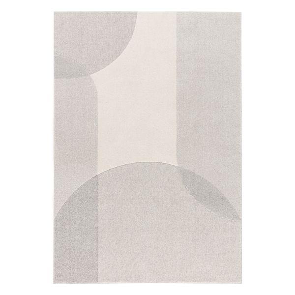 Tapis Circle gris clair 160x230 cm