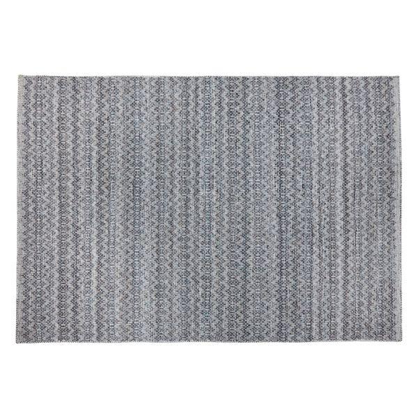 Tapis en polyester gris 240 x 170cm Monka