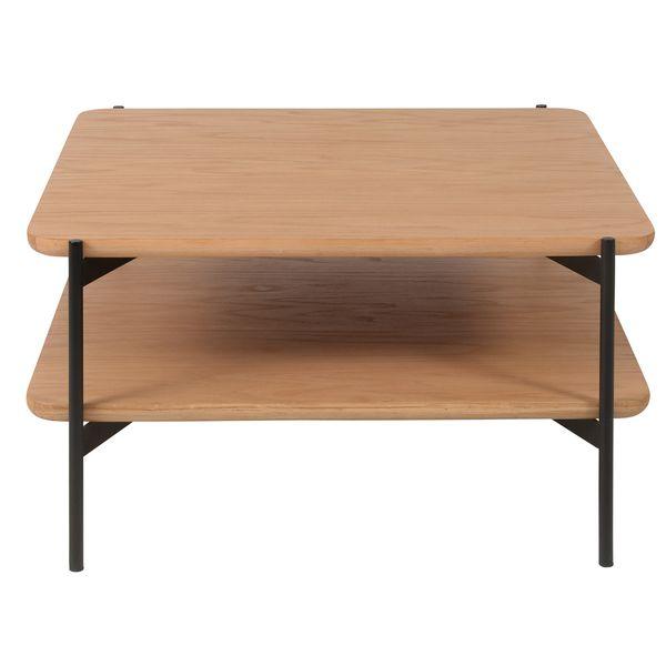 Table basse carré double plateau EASY