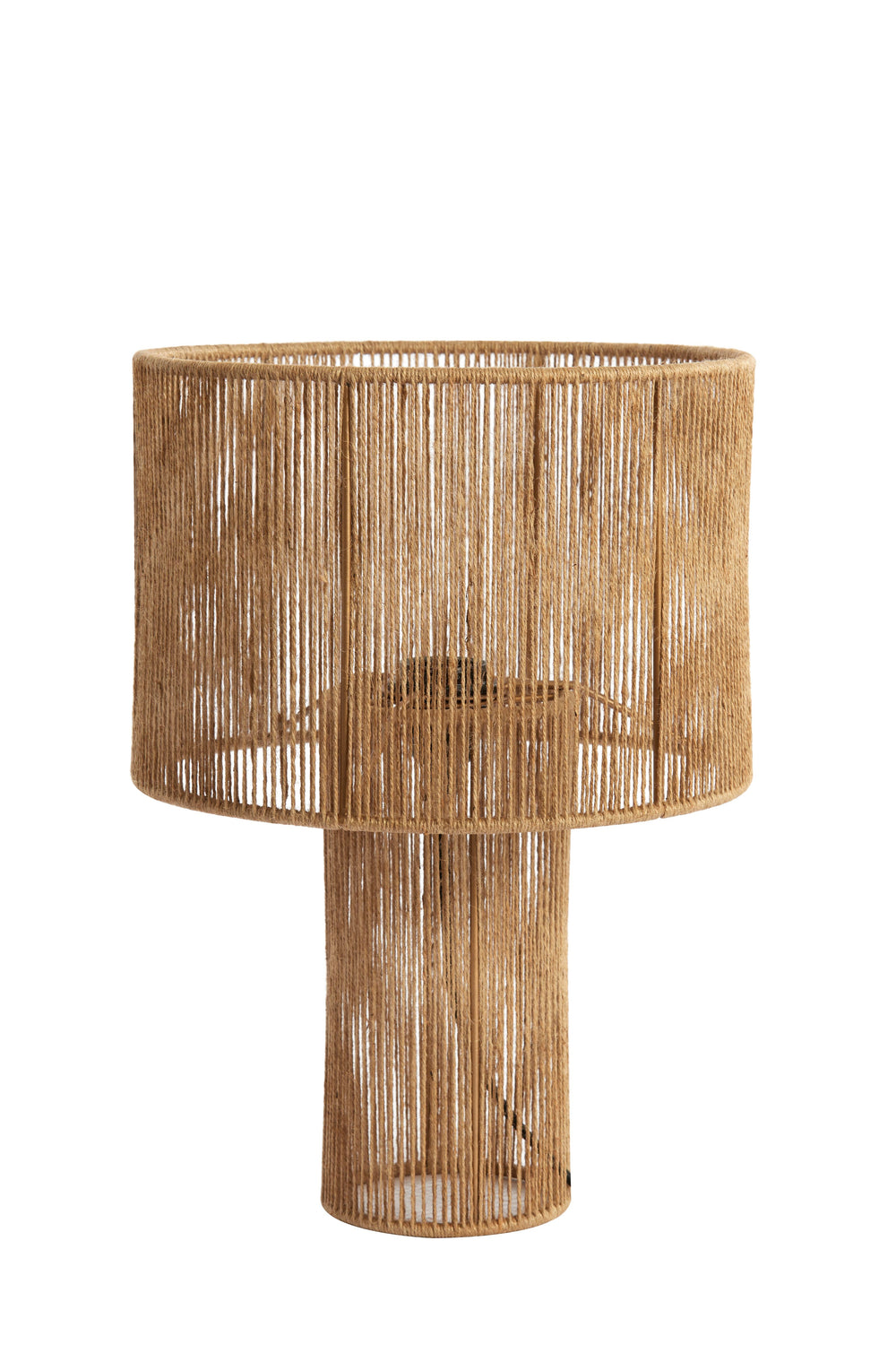 Lampe de table Ø30x43 cm Lavatera jute naturel Light & Living