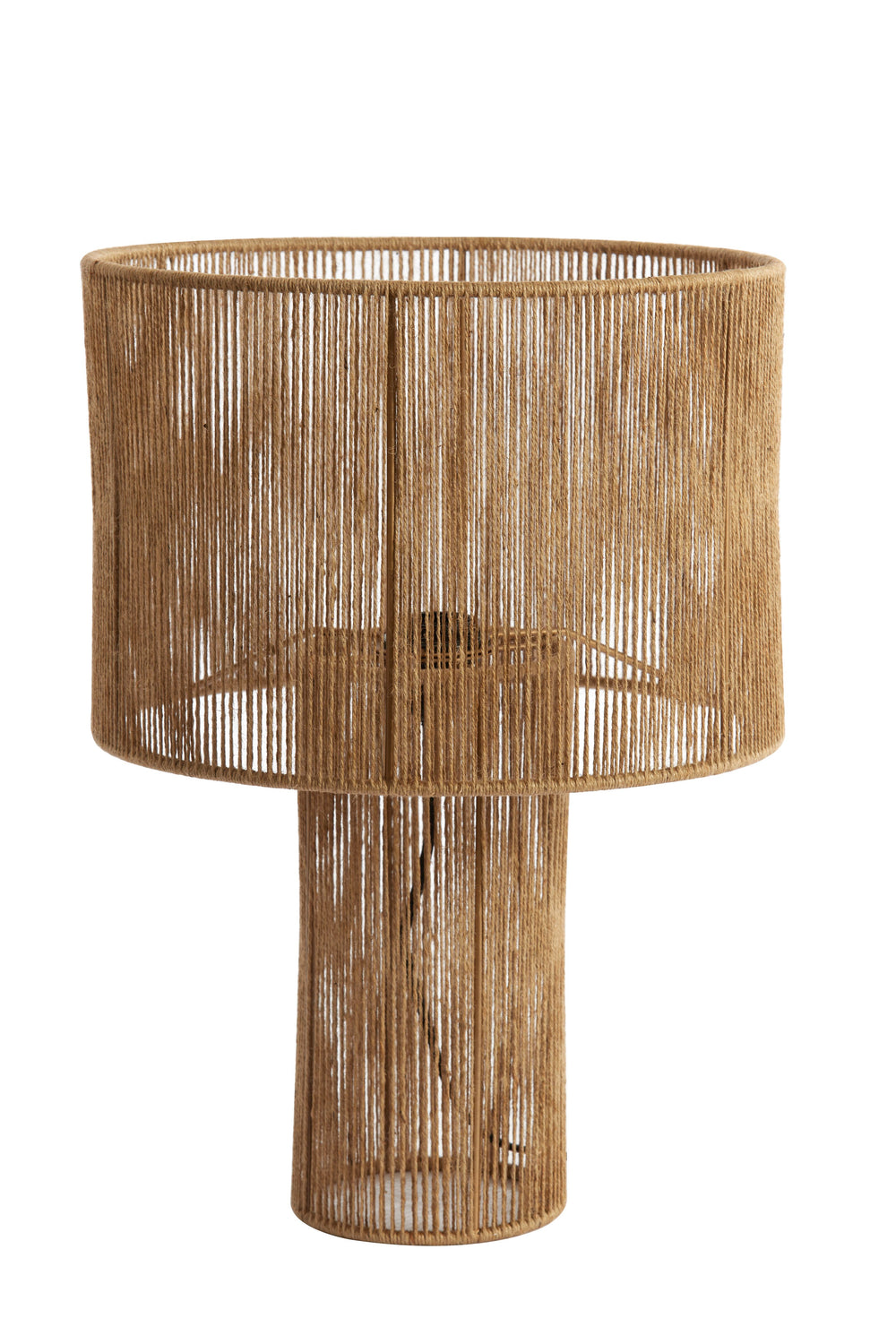 Lampe de table Ø35x50 cm Lavatera jute naturel Light & Living