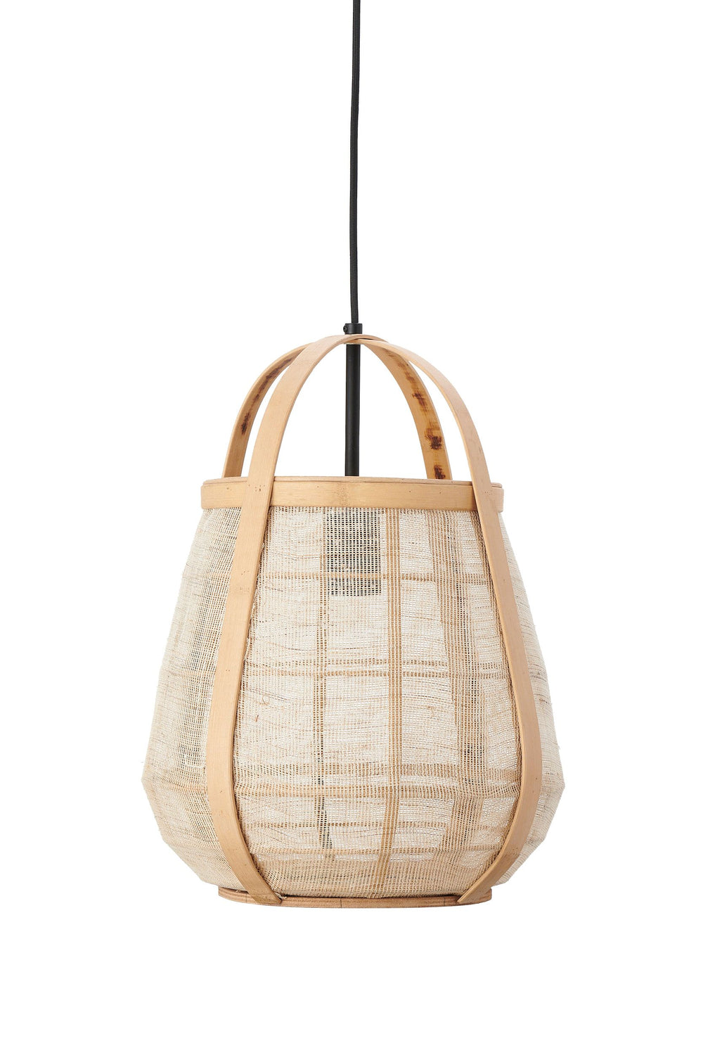 Suspension Ø32x44 cm Jacinto rotin naturel Light & Living