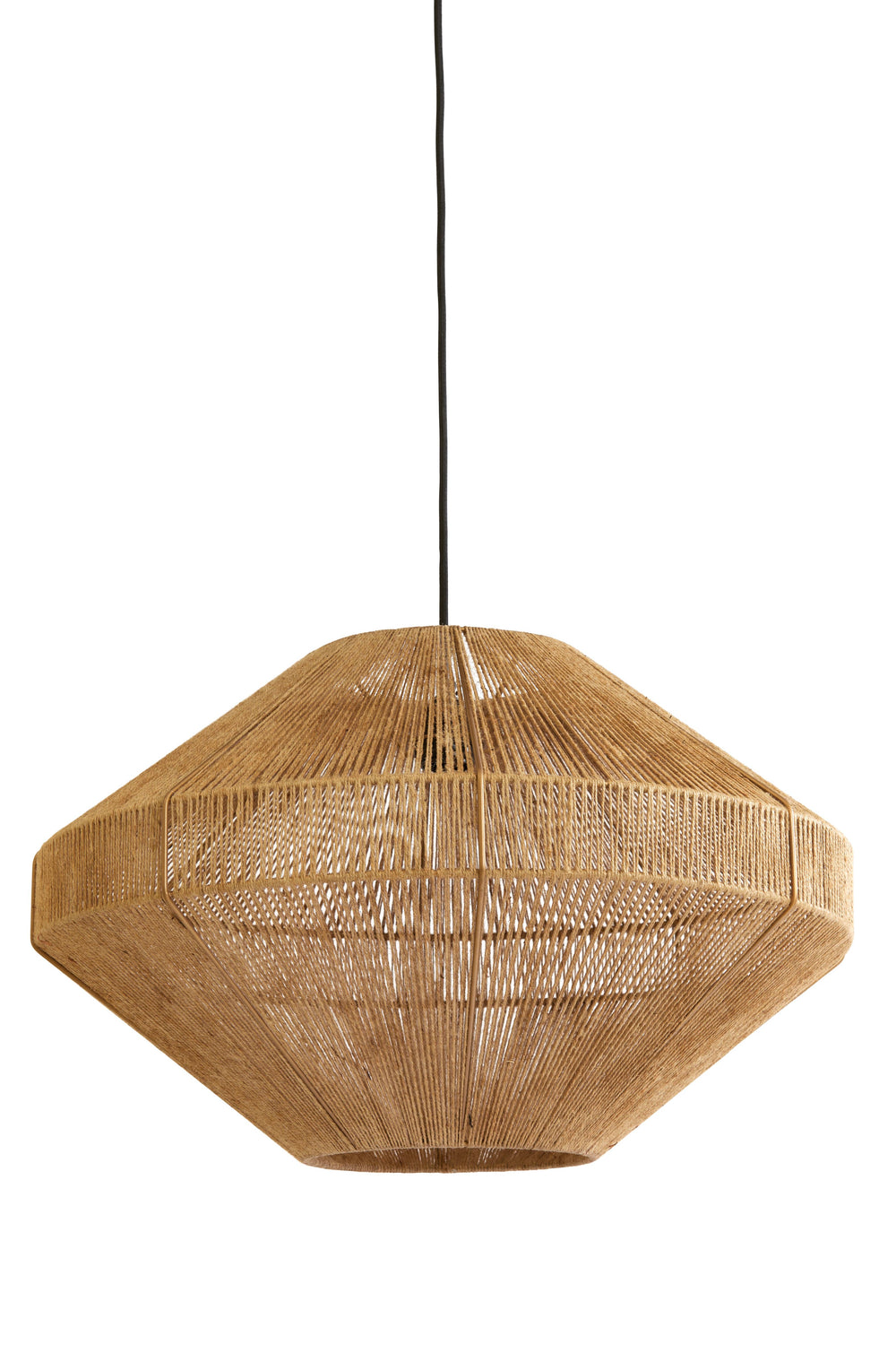 Suspension Ø60x37 cm Mallow jute naturel Light & Living