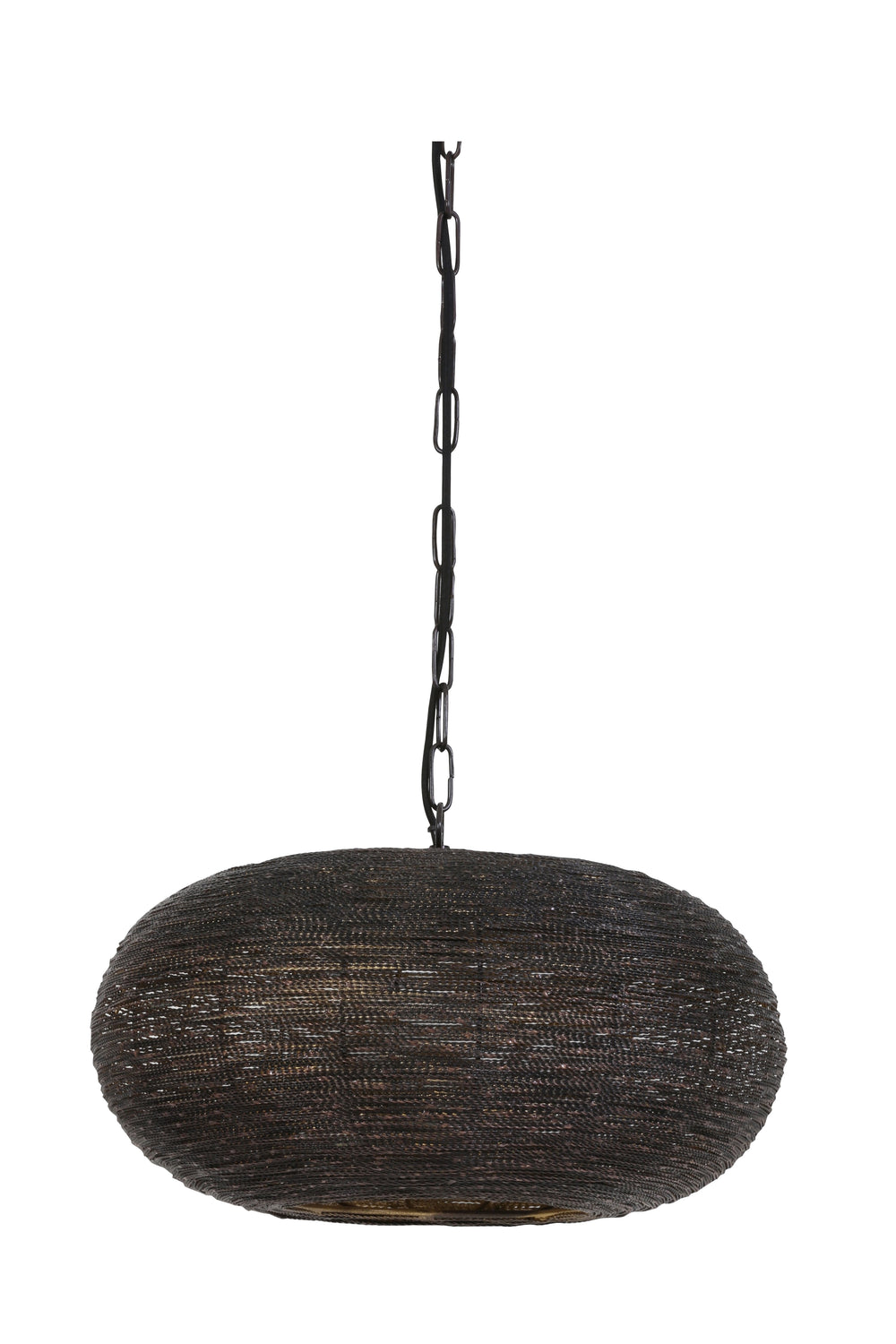 Suspension Ø45x23 cm Nadra bronze-or Light & Living