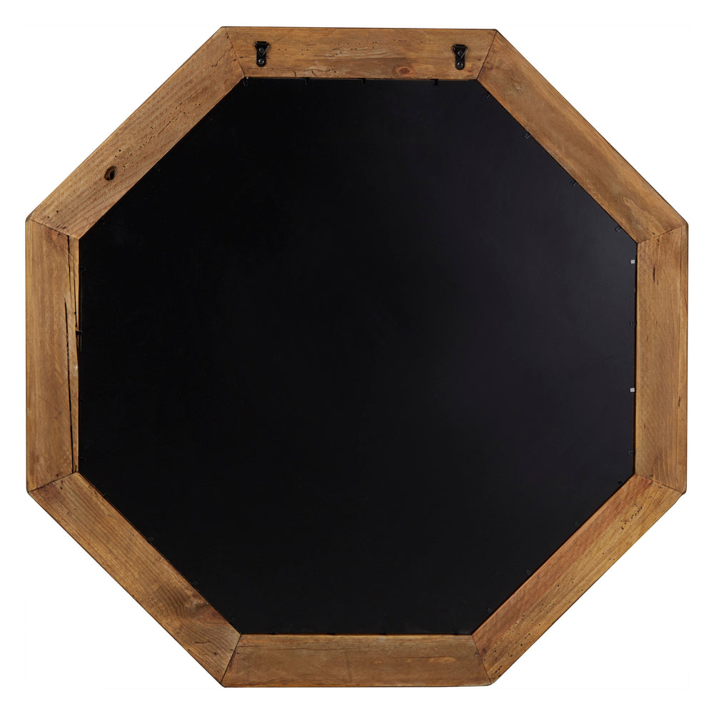 Miroir en pin recyclé Ø 74 cm Nebraska