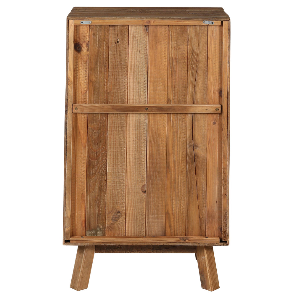 Chiffonnier en bois pin recyclé 5 tiroirs - Nebraska