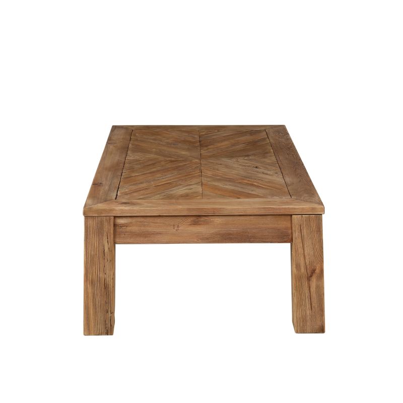 Table basse rectangulaire en pin massif 135 cm Nebraska